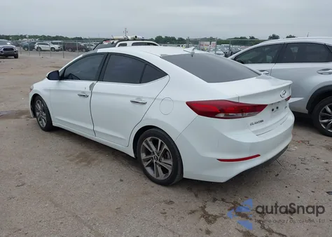 2017 Hyundai Elantra Limited из США, поврежденный, VIN 5NPD84LF5HH061084